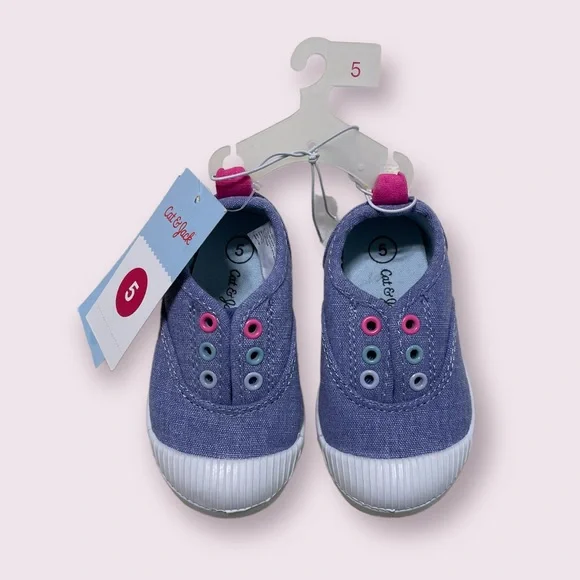 Cat & Jack Blue Shoes (NWT) - Picture 3 of 3